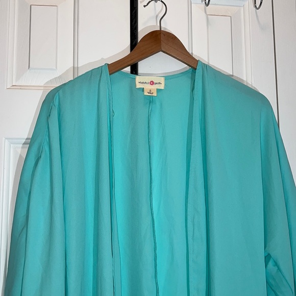 SOLD🎁🌟TEAL & LACE DUSTER NEW🎁 - Picture 3 of 7